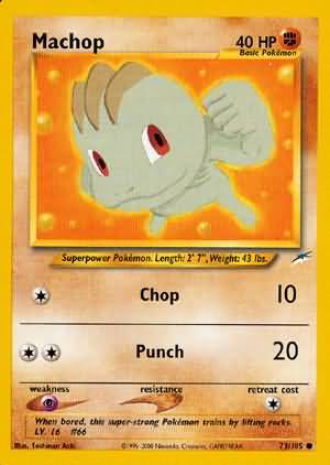 Machop (73/105) [Neo Destiny Unlimited] | Silver Goblin