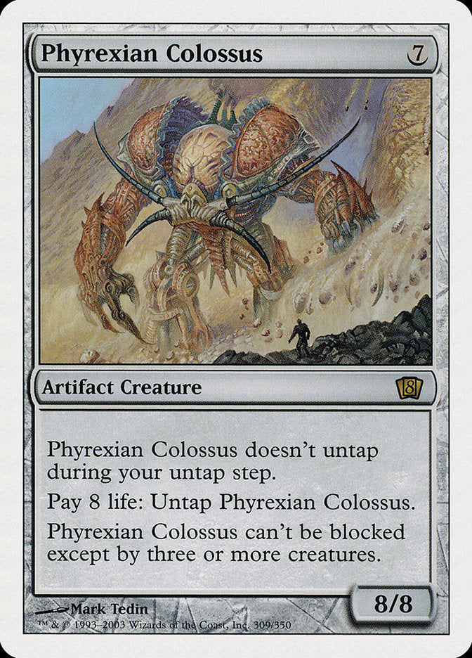 Phyrexian Colossus [Eighth Edition] | Silver Goblin