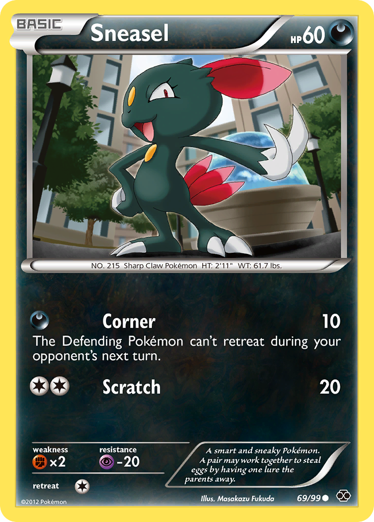 Sneasel (69/99) [Black & White: Next Destinies] | Silver Goblin