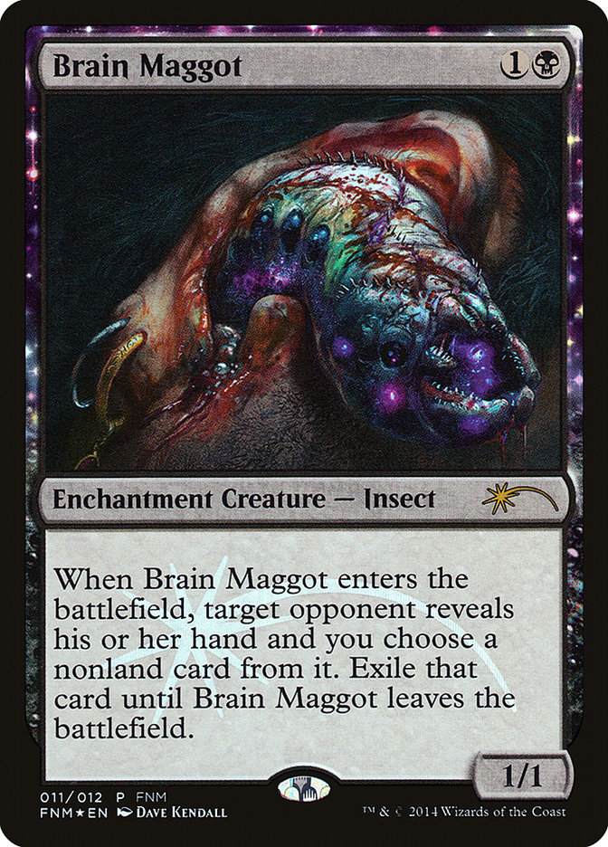 Brain Maggot [Friday Night Magic 2014] | Silver Goblin