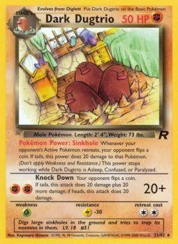 Dark Dugtrio (23/82) [Team Rocket Unlimited] | Silver Goblin