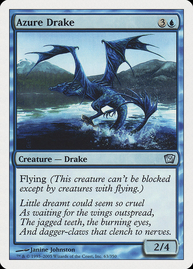 Azure Drake [Ninth Edition] | Silver Goblin