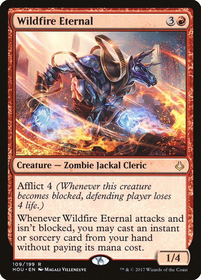 Wildfire Eternal [Hour of Devastation] | Silver Goblin
