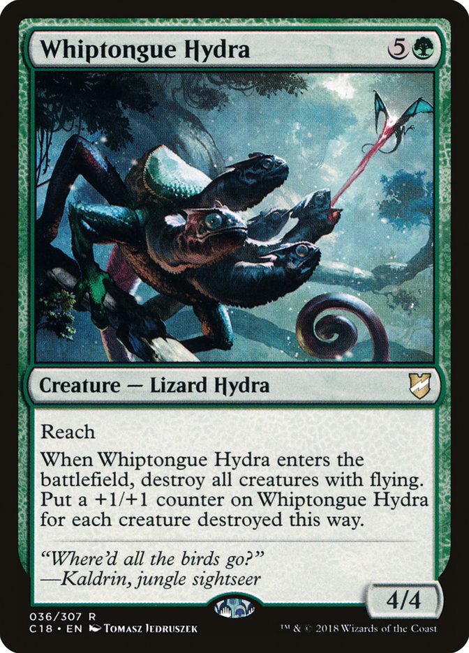 Whiptongue Hydra [Commander 2018] | Silver Goblin