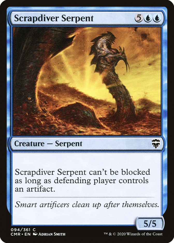 Scrapdiver Serpent [Commander Legends] | Silver Goblin
