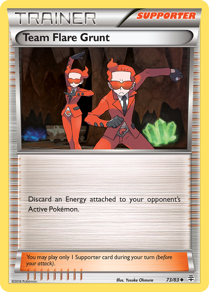 Team Flare Grunt (73/83) [XY: Generations] | Silver Goblin