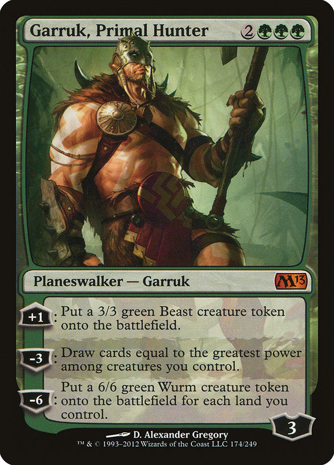 Garruk, Primal Hunter [Magic 2013] | Silver Goblin