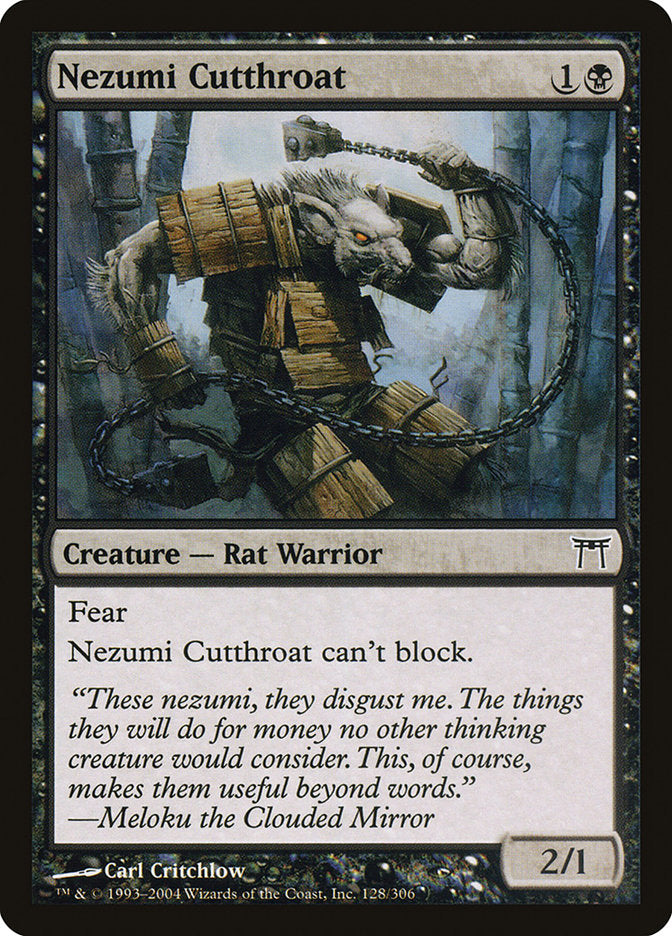Nezumi Cutthroat [Champions of Kamigawa] | Silver Goblin