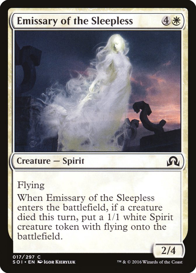 Emissary of the Sleepless [Shadows over Innistrad] | Silver Goblin