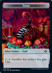 Crab // Food (18) Double-Sided Token [Modern Horizons 2 Tokens] | Silver Goblin