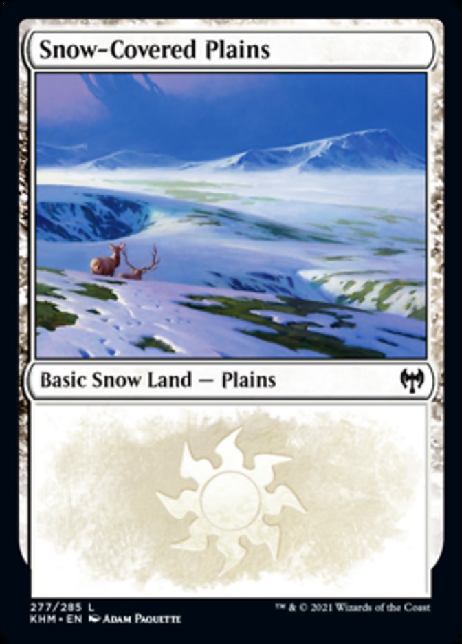 Snow-Covered Plains (277) [Kaldheim] | Silver Goblin