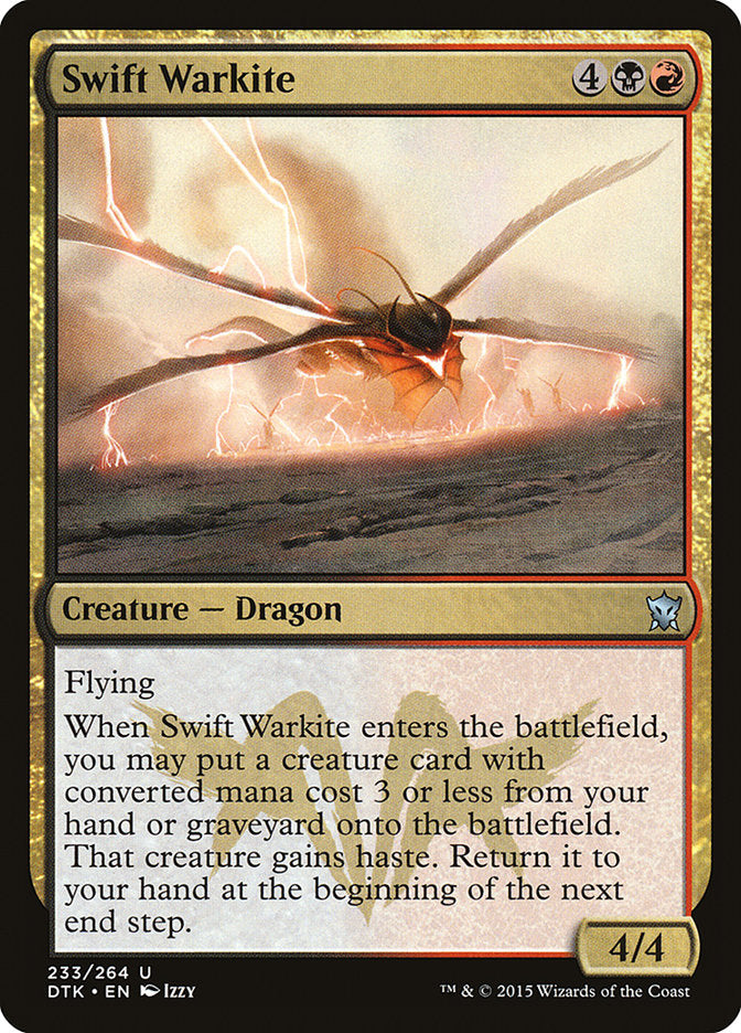 Swift Warkite [Dragons of Tarkir] | Silver Goblin