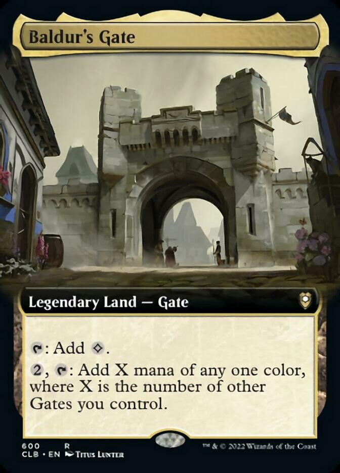 Baldur's Gate (Extended Art) [Commander Legends: Battle for Baldur's Gate] | Silver Goblin