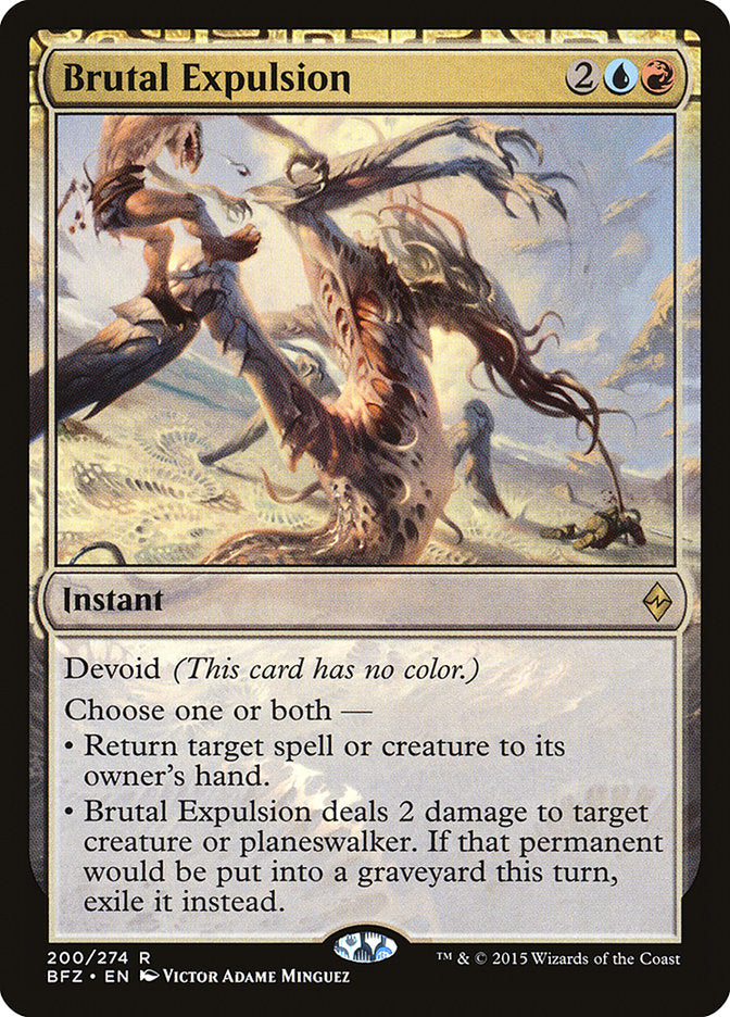 Brutal Expulsion [Battle for Zendikar] | Silver Goblin