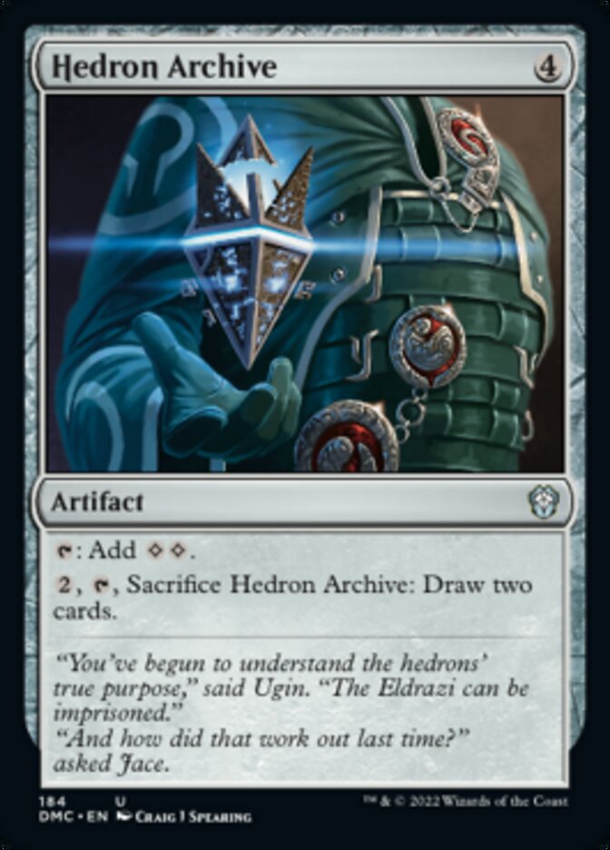 Hedron Archive [Dominaria United Commander] | Silver Goblin