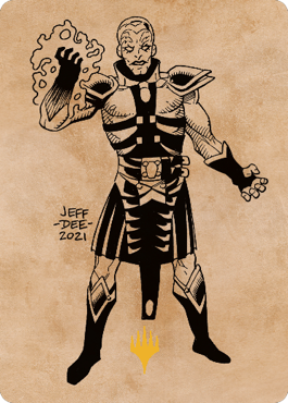 Jon Irenicus, Shattered One Art Card (67) (Gold-Stamped) [Commander Legends: Battle for Baldur's Gate Art Series] | Silver Goblin