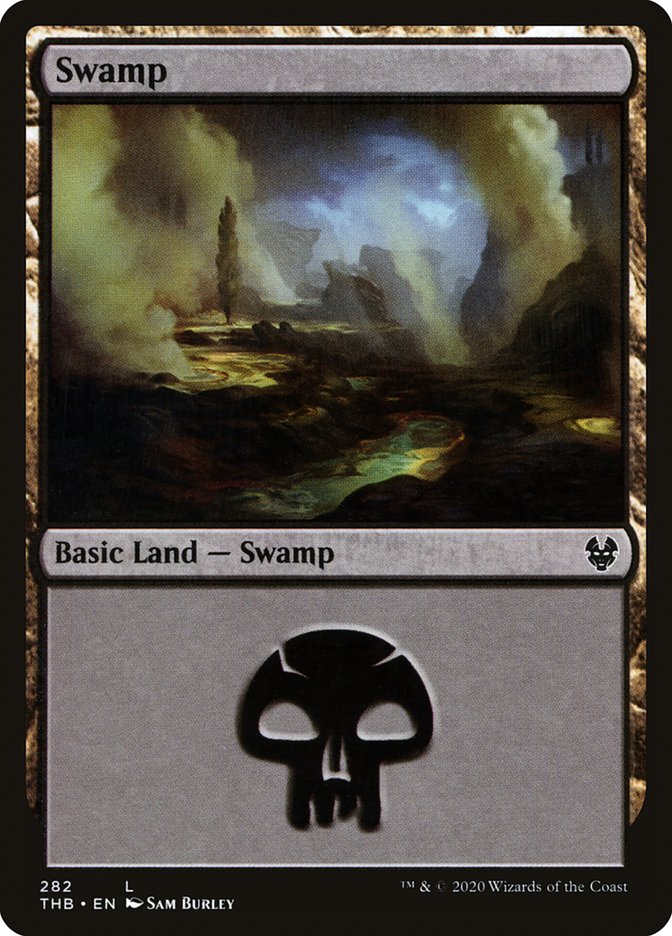 Swamp (282) [Theros Beyond Death] | Silver Goblin
