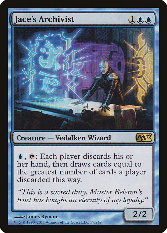 Jace's Archivist [Magic 2012] | Silver Goblin