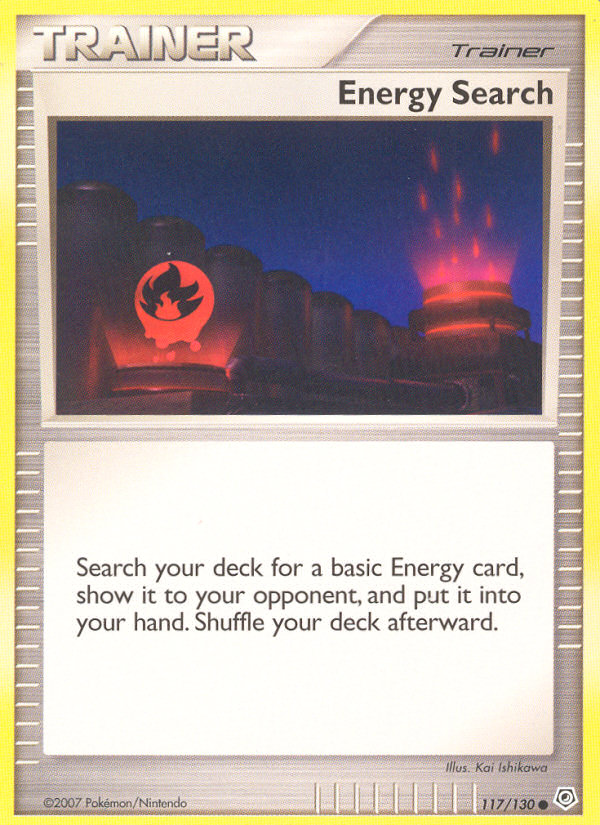 Energy Search (117/130) [Diamond & Pearl: Base Set] | Silver Goblin