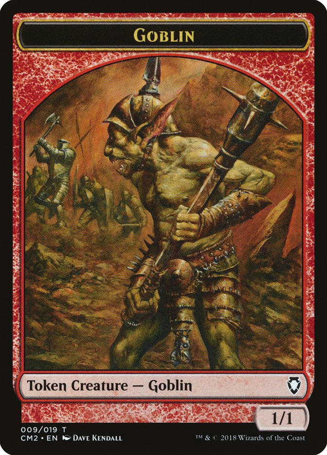 Goblin Token [Commander Anthology Volume II Tokens] | Silver Goblin