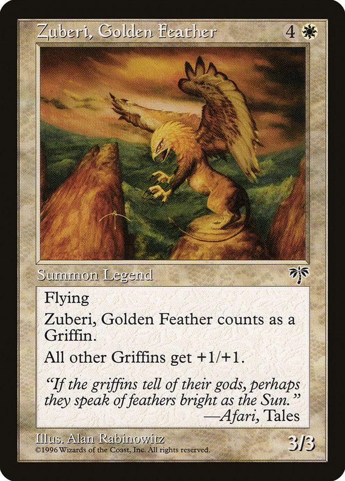 Zuberi, Golden Feather [Mirage] | Silver Goblin
