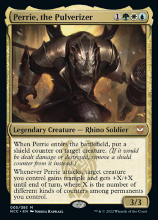 Perrie, the Pulverizer [Streets of New Capenna Commander] | Silver Goblin