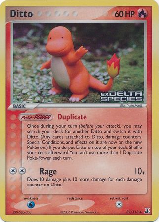 Ditto (37/113) (Stamped) [EX: Delta Species] | Silver Goblin