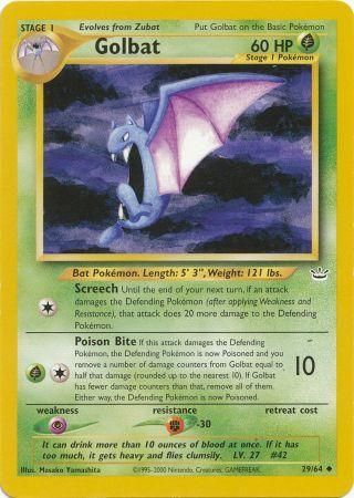 Golbat (29/64) [Neo Revelation Unlimited] | Silver Goblin