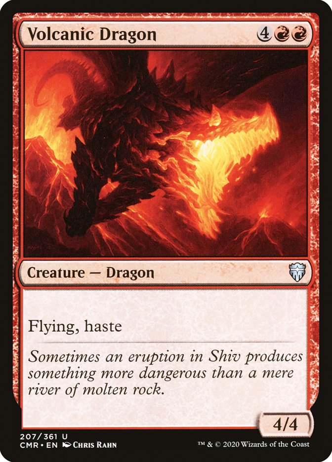 Volcanic Dragon [Commander Legends] | Silver Goblin