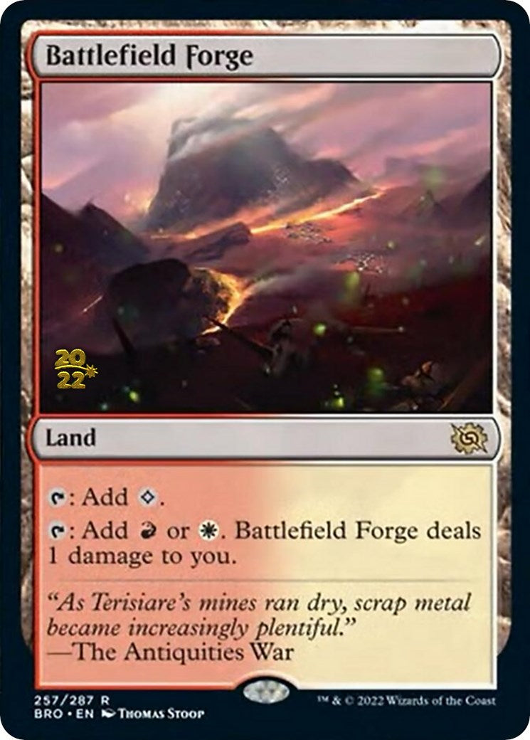 Battlefield Forge [The Brothers' War Prerelease Promos] | Silver Goblin