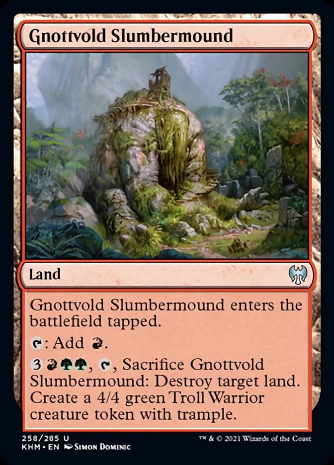 Gnottvold Slumbermound [Kaldheim] | Silver Goblin