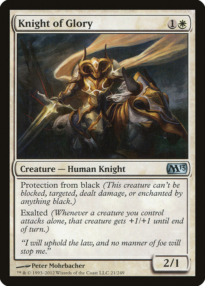Knight of Glory [Magic 2013] | Silver Goblin