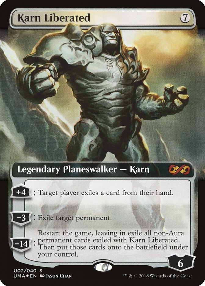 Karn Liberated (Topper) [Ultimate Masters Box Topper] | Silver Goblin