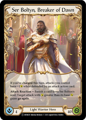 Ser Boltyn, Breaker of Dawn // Boltyn [U-MON029 // U-MON030] (Monarch Unlimited)  Unlimited Normal | Silver Goblin