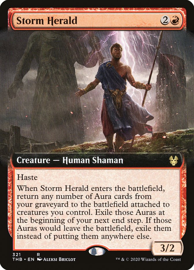 Storm Herald (Extended Art) [Theros Beyond Death] | Silver Goblin