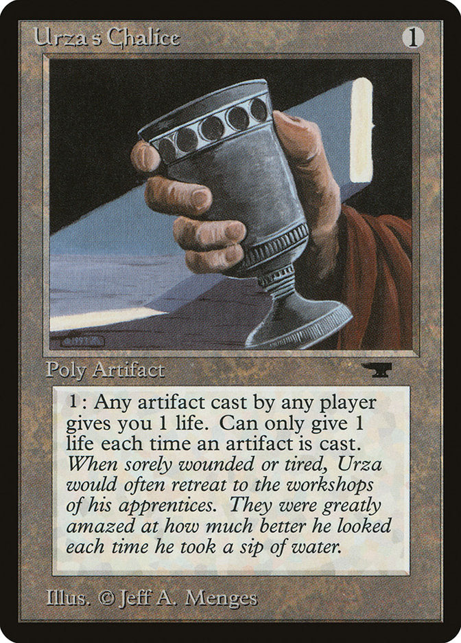 Urza's Chalice [Antiquities] | Silver Goblin