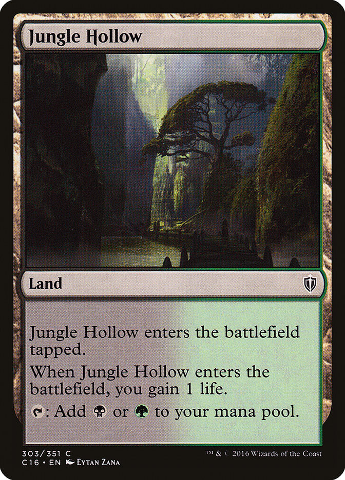 Jungle Hollow [Commander 2016] | Silver Goblin