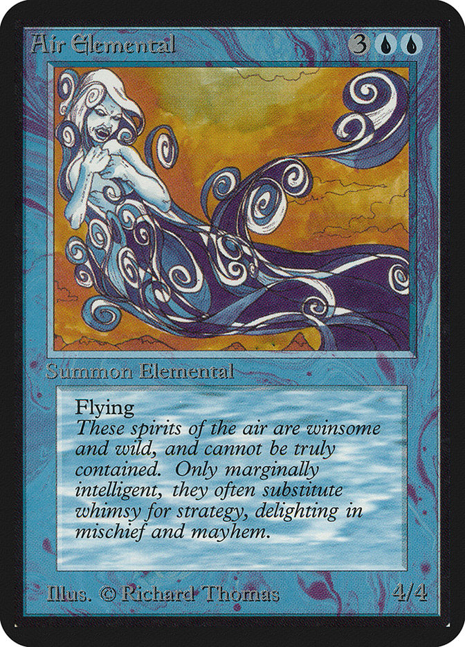 Air Elemental [Alpha Edition] | Silver Goblin