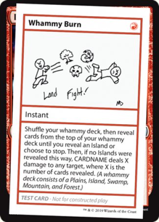Whammy Burn (2021 Edition) [Mystery Booster Playtest Cards] | Silver Goblin