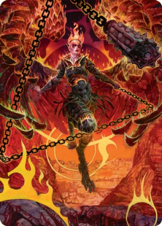 Zariel, Archduke of Avernus Art Card [Dungeons & Dragons: Adventures in the Forgotten Realms Art Series] | Silver Goblin