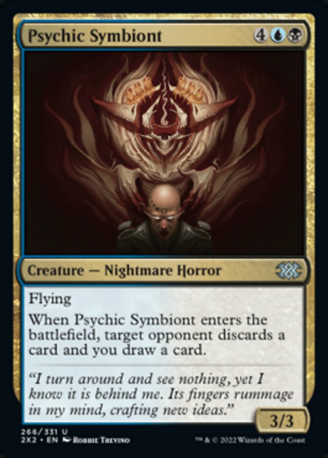 Psychic Symbiont [Double Masters 2022] | Silver Goblin