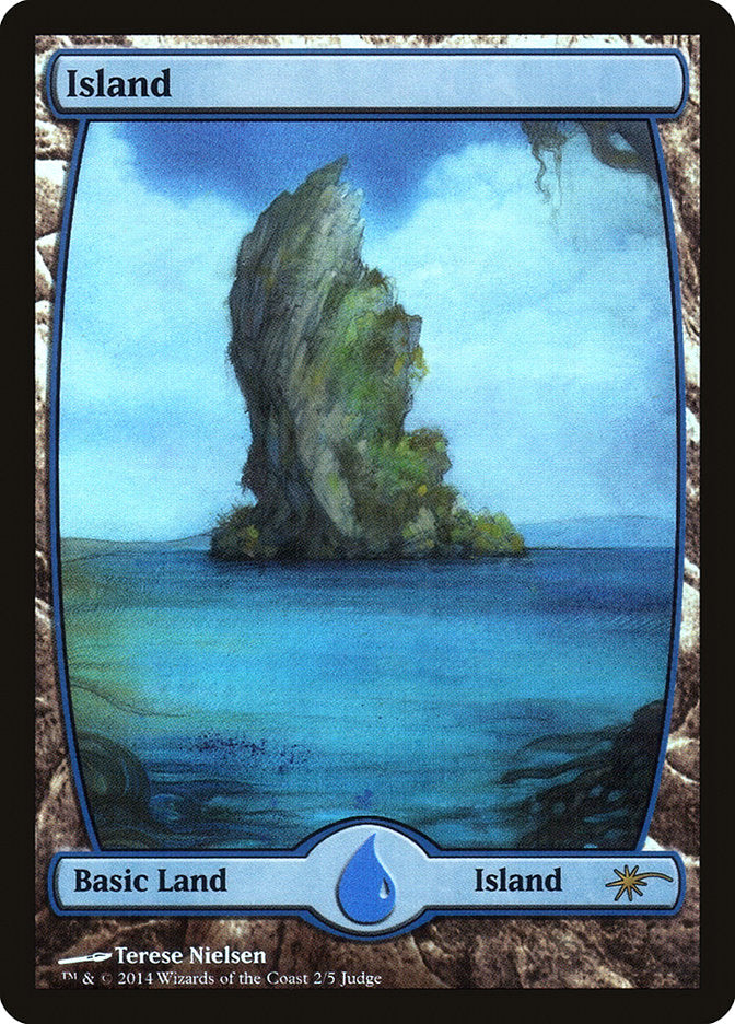 Island (2★) [Judge Gift Cards 2014] | Silver Goblin
