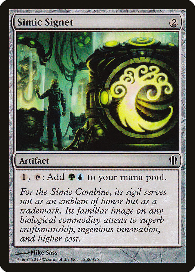 Simic Signet [Commander 2013] | Silver Goblin