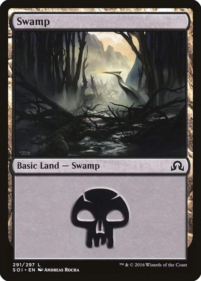 Swamp (291) [Shadows over Innistrad] | Silver Goblin