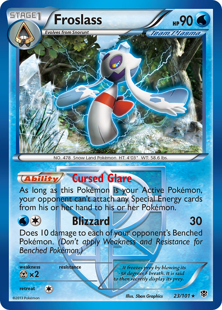 Froslass (23/101) [Black & White: Plasma Blast] | Silver Goblin