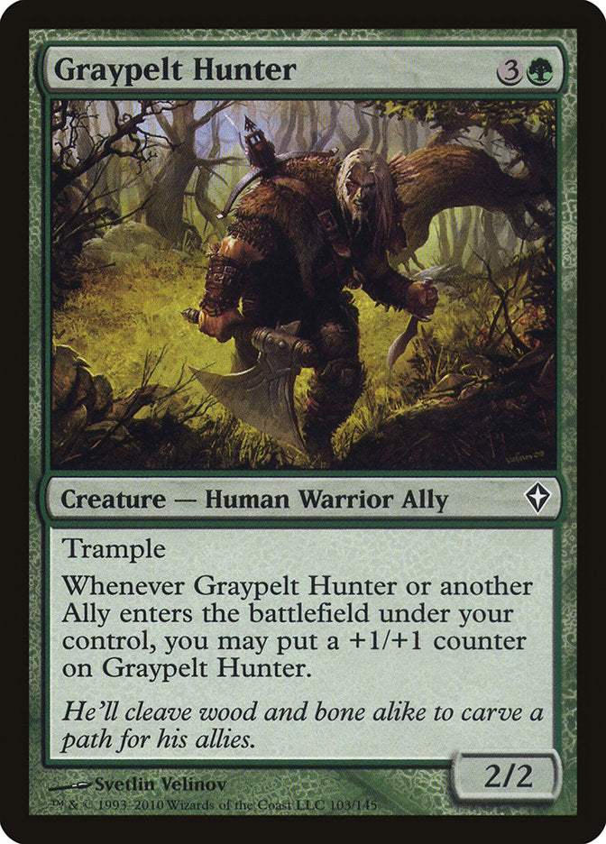 Graypelt Hunter [Worldwake] | Silver Goblin