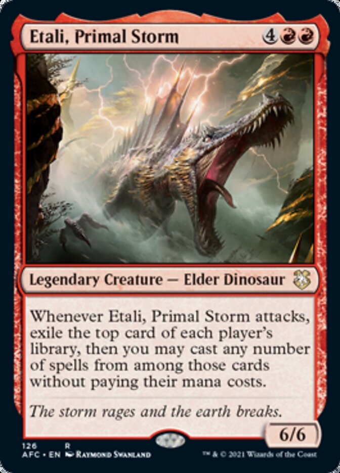 Etali, Primal Storm [Dungeons & Dragons: Adventures in the Forgotten Realms Commander] | Silver Goblin