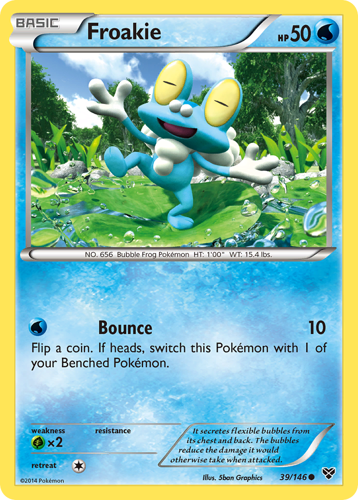 Froakie (39/146) [XY: Base Set] | Silver Goblin