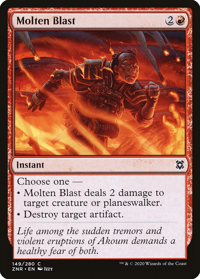 Molten Blast [Zendikar Rising] | Silver Goblin