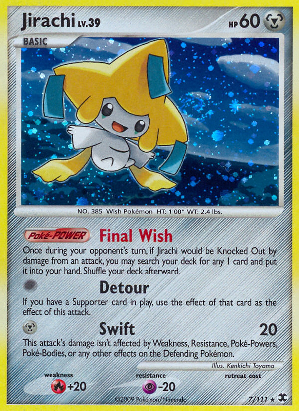 Jirachi (7/111) [Platinum: Rising Rivals] | Silver Goblin